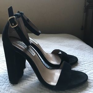 black heels